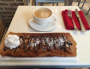 Breakfast crêpe  at Delice & Sarrasin in New York City