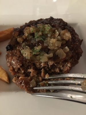 steak fritter at Delice & Sarrasin in New York City