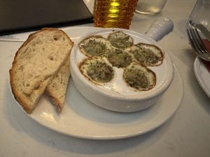 Escargot  at Delice & Sarrasin in New York City