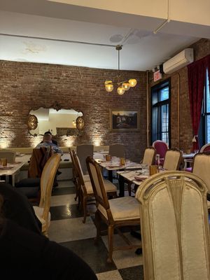Dining area   at Delice & Sarrasin in New York City