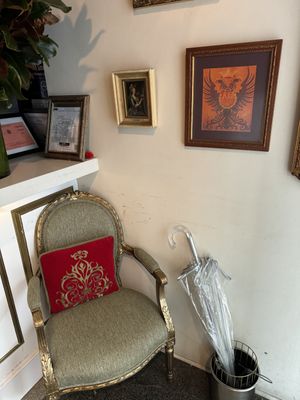 Entry area decor   at Delice & Sarrasin in New York City