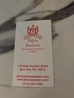   at Delice & Sarrasin in New York City