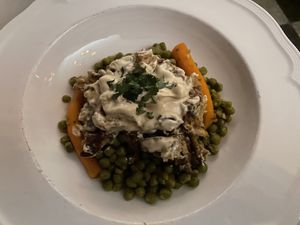 Aiguilette de “canard" #Veganuary at Delice & Sarrasin in New York City