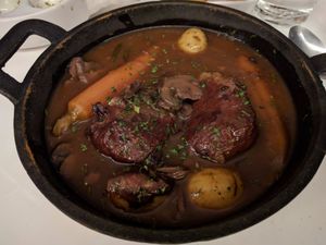 Coq au Vin at Delice & Sarrasin in New York City