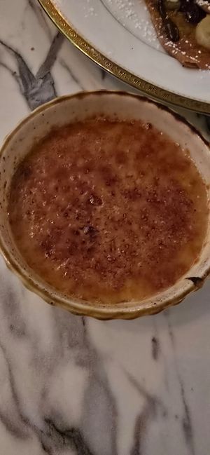 Orange Creme Brulee at Delice & Sarrasin in New York City