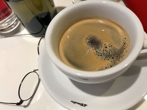 coffee at Delice & Sarrasin in New York City