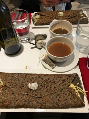 Savour crepes!  at Delice & Sarrasin in New York City