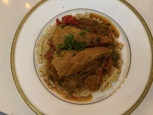 Really good chicken but I recommend you the steak!   at Delice & Sarrasin in New York City