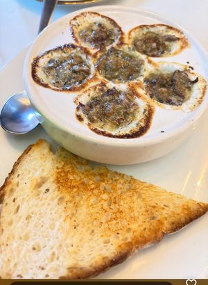 Delicious escargot  at Delice & Sarrasin in New York City