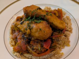 Poulet Basquaise  at Delice & Sarrasin in New York City