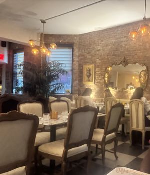 I mean, so romantic.  at Delice & Sarrasin in New York City