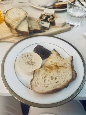 Cheese board & Foie gras   at Delice & Sarrasin in New York City