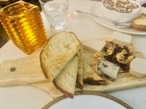 Cheese board  at Delice & Sarrasin in New York City