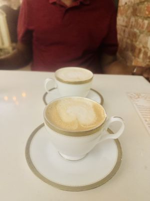Café au lait   at Delice & Sarrasin in New York City