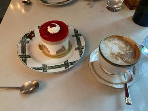 Dessert (from Delice de Bernay, but served here as well). at Delice & Sarrasin in New York City