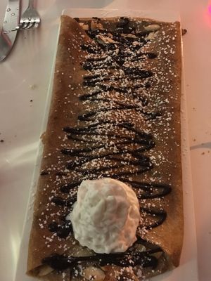 La Parisienne crepe at Delice & Sarrasin in New York City
