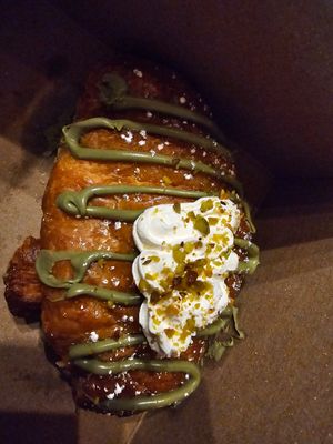 Pistachio Croissant at Delice & Sarrasin in New York City