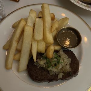 Steak frites   at Delice & Sarrasin in New York City