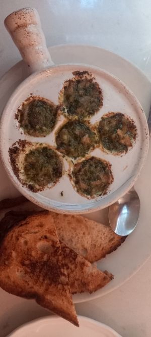 Escargot at Delice & Sarrasin in New York City