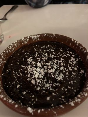 Chocolate mousse at Delice & Sarrasin in New York City