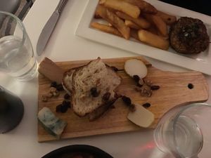 cheese platter at Delice & Sarrasin in New York City