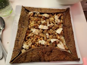 Mr. Sequin savory crepe at Delice & Sarrasin in New York City