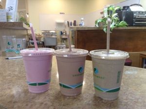 Organic raw food smoothies. at Longevity Foods in Duvall