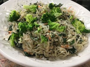 Asian Noodle Bowl at Longevity Foods in Duvall