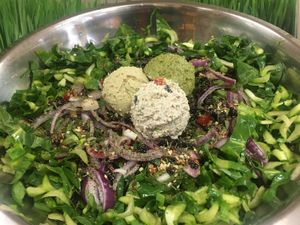 Salad bowl  at Longevity Foods in Duvall
