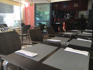 Inside  at Masala House in Portimao