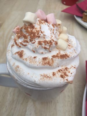 Plant based cream and marshmallows! 🤪 at Plant by Kat's Kitchen in Keswick