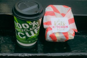 coffee at Plant by Kat's Kitchen in Keswick