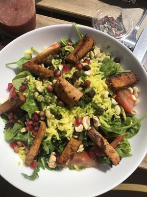 Tofu bowl at Plant by Kat's Kitchen in Keswick