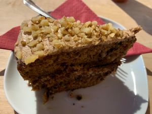 Kat’s Kitchen: Banana cinnamon cake  at Plant by Kat's Kitchen in Keswick
