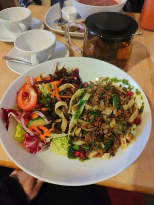 Tagliatelle 🍝🌱 at Plant by Kat's Kitchen in Keswick