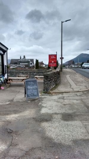 a sign! at Plant by Kat's Kitchen in Keswick