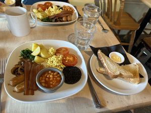 Large breakfast, £13  at Plant by Kat's Kitchen in Keswick