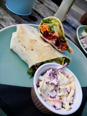 Beeph wrap at Plant by Kat's Kitchen in Keswick