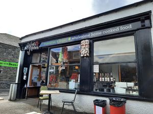 The cafe at Plant by Kat's Kitchen in Keswick