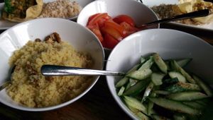 The salads were an extra and not that special. Still nice tho. at Tijsterman in Nieuwkoop