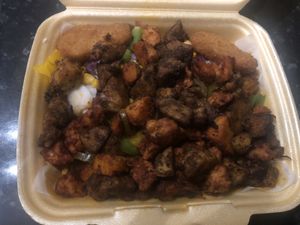 Vegan Peri Sizzler Box at Veggie Supreme in Wolverhampton