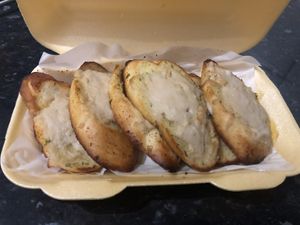 Vegan Cheesy Garlic Bread  at Veggie Supreme in Wolverhampton