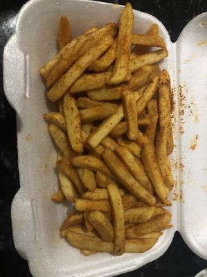 Peri Peri Fries  at Veggie Supreme in Wolverhampton