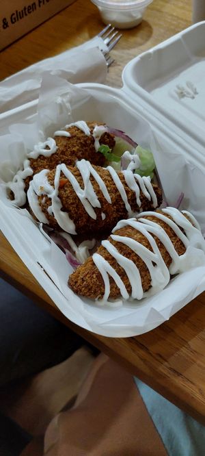 Jackfruit Wings at Veggie Supreme in Wolverhampton