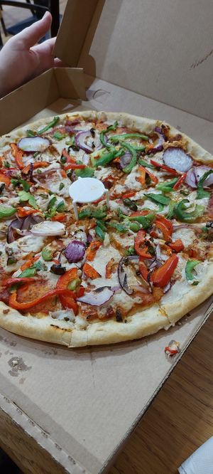 Pizza at Veggie Supreme in Wolverhampton