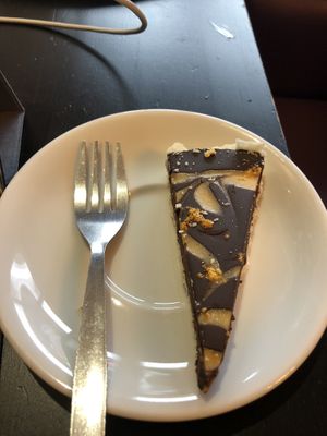 Chocolate orange cake - perfection  at Veggie Supreme in Wolverhampton