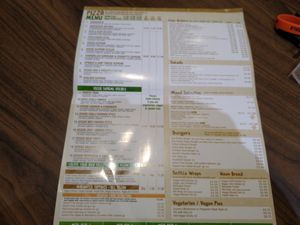 Menu 2 at Veggie Supreme in Wolverhampton