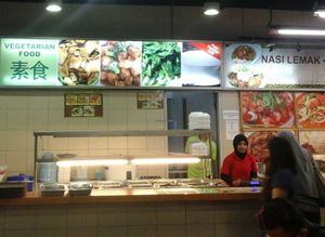 Stall at Suria Food Court - Vegetarian Food   in Kota Kinabalu
