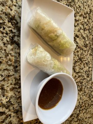 Tofu spring rolls  at Pho Pier 77 in Panama City Beach