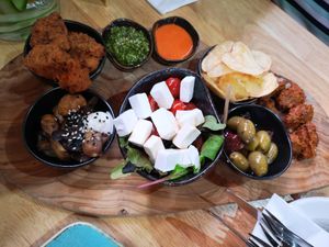 Sharing Platter at The Allotment in Manchester